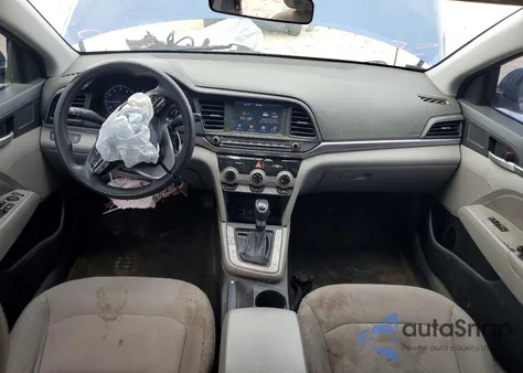 2019 Hyundai Elantra Sel z USA, uszkodzony, nr VIN 5NPD84LF1KH471629